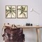 Stupell Industries Majestic Towering Palms 2 pc Framed Floater Canvas Wall Art Set Design by Ethan Harper